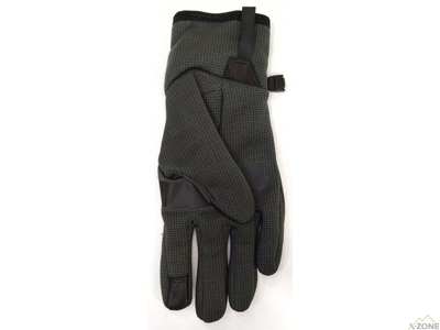 Рукавички флісові Kailas Polartec Fleece Gloves Men's, Grayish Green - фото