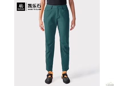 Женские штаны для скалолазания Kailas 9A Climbing Pants Women's, Jungle Green - фото