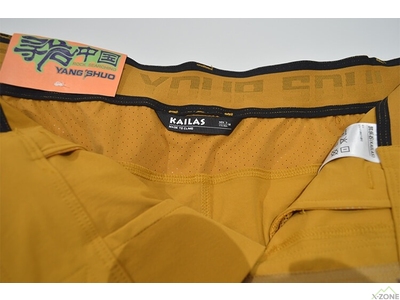 Шорти скелелазні Kailas 9A Climbing Shorts Men's, Sundial Yellow - фото