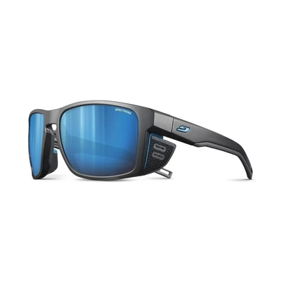 Солнцезащитные очки Julbo Shield Spectron 3, Black/Blue - фото