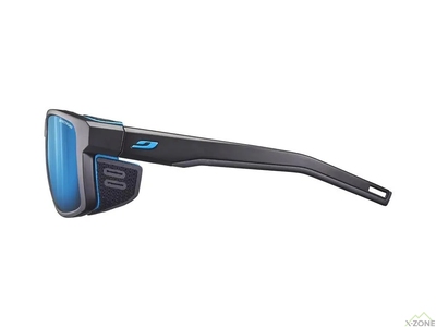 Солнцезащитные очки Julbo Shield Spectron 3, Black/Blue - фото