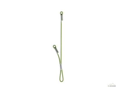 Самостраховка Kailas Y Shape Long-short Dynamic Lanyard 70/95 см, Green (KE452002A) - фото