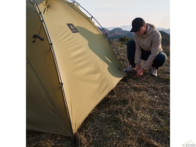 Намет туристичний Kailas Stratus Camping Tent 2P, Dried Leaf Brown - фото