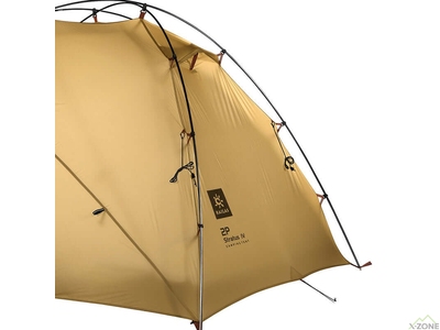 Палатка туристическая Kailas Stratus Camping Tent 2P, Dried Leaf Brown - фото