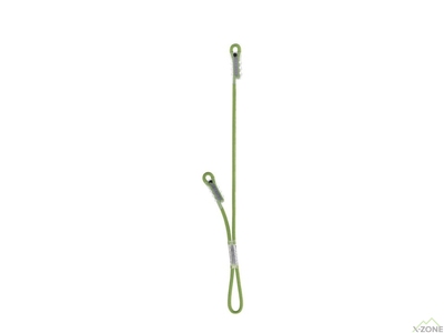 Самостраховка Kailas Y Shape Long-short Dynamic Lanyard 40/75 см, Green (KE452002) - фото