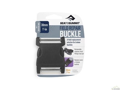 Пряжка Sea To Summit Buckle Side Release 2 PIN Black, 38 мм (STS AFRB38SRPP) - фото