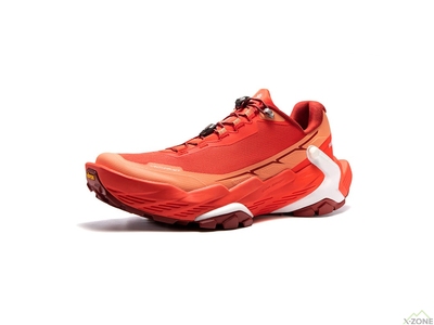 Трейловые женские кроссовки Kailas Fuga DU Trail Running Shoes Women's, Cherry Tomato Red/Cantaloupe - фото