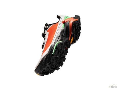 Трейлові жіночі кросівки Kailas Fuga DU Trail Running Shoes Women's, White/Sunset Orange - фото