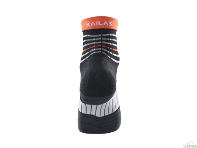 Шкарпетки для бігу жіночі Kailas Low-cut Polygiene Trail Running Socks Women's, Charcoal - фото