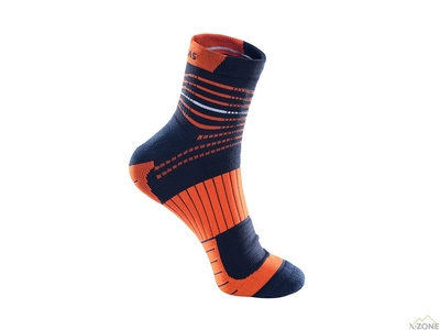 Шкарпетки для бігу Kailas Low-cut Polygiene Trail Running Socks Men's, Midnight Blue - фото