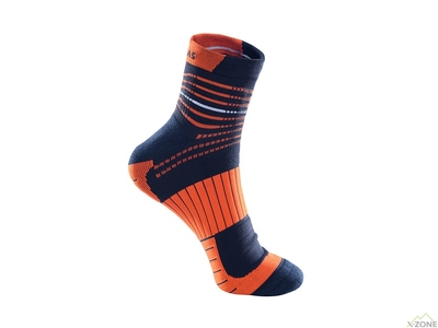 Носки для бега Kailas Low-cut Polygiene Trail Running Socks Men's, Midnight Blue - фото