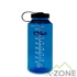 Фляга для воды Nalgene Wide Mouth Sustain Water Bottle 1L, Slate Blue - фото