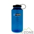 Фляга для воды Nalgene Wide Mouth Sustain Water Bottle 1L, Slate Blue - фото