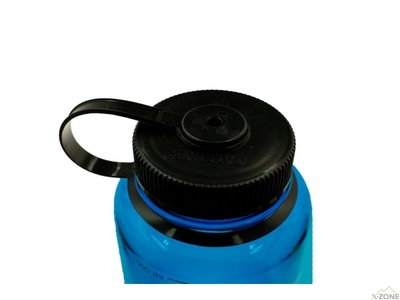 Фляга для воды Nalgene Wide Mouth Sustain Water Bottle 1L, Slate Blue - фото