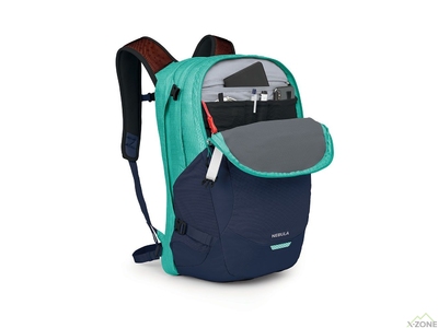 Міський рюкзак Osprey Nebula 32L, Reverie Green/Cetacean Blue - фото