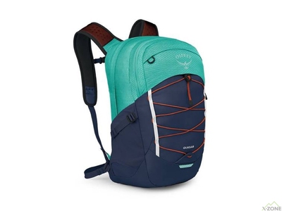 Міський рюкзак Osprey Quasar 26L, Reverie Green/Cetacean Blue - фото