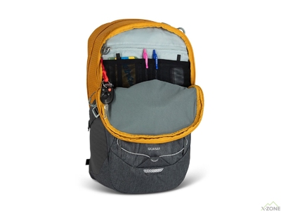 Міський рюкзак Osprey Quasar 26L, Silver Lining/Tunnel Vision Pop - фото