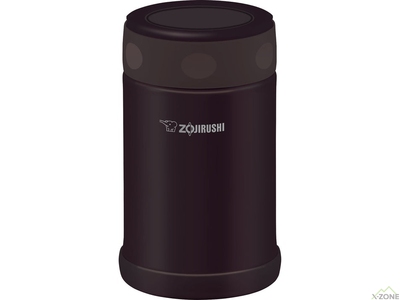 Харчовий термоконтейнер Zojirushi 0.5L, Dark Brown (SW-EAE50TD) - фото