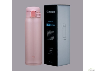 Термокружка Zojirushi 0.48L, Pearl Pink (SM-SR48PP) - фото