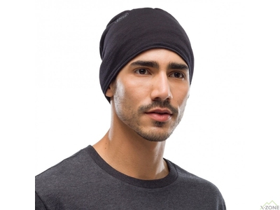 Вовняний бафф Buff Lightweight Merino Wool, Black (BU 100637.00) - фото