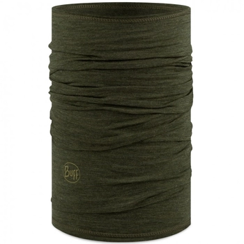 Шерстянный бафф Buff Lightweight Merino Wool, Solid Bark (BU 113010.843.10.00) - фото