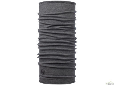 Вовняний бафф Buff Midweight Merino Wool, Light Grey Melange (BU 113022.933.10.00) - фото