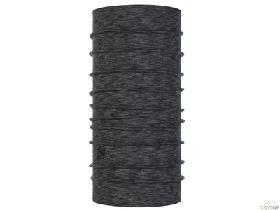 Шерстянный бафф Buff Midweight Merino Wool, Graphite Multi Stripes (BU 117820.901.10.00) - фото