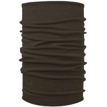 Вовняний бафф Buff Midweight Merino Wool, Solid Bark (BU 113023.843.10.00) - фото