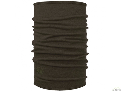 Вовняний бафф Buff Midweight Merino Wool, Solid Bark (BU 113023.843.10.00) - фото