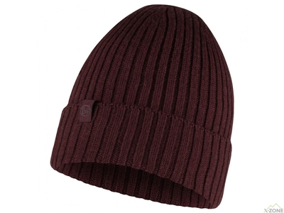 Шапка Buff Merino Wool Knitted Hat Norval, Maroon (BU 124242.632.10.00) - фото