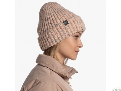 Шапка Buff Knitted & Polar Beanie, Pale Pink - фото