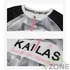 Футболка беговая Kailas Windbreak Trail Running Functional T-shirt Women's, Bright white/Kailas Black - фото