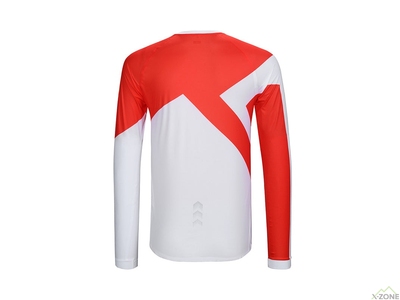 Футболка чоловіча Kailas Half-zip Long Sleeve Shirt Men's, Bright White - фото