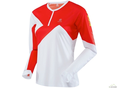 Футболка женская Kailas Half-zip Long Sleeve Shirt Women's, Bright White - фото