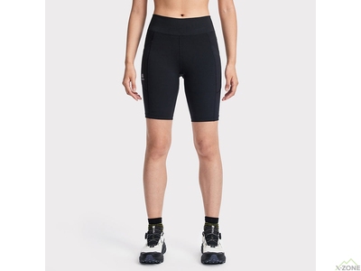 Велосипедки жіночі Kailas Trail Running Knee-length Shorts Women's, Black - фото