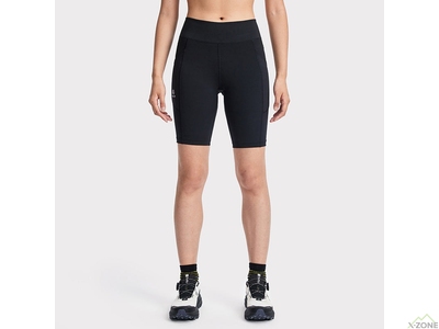 Велосипедки женские Kailas Trail Running Knee-length Shorts Women's, Black - фото