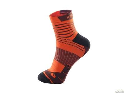 Носки для бега Kailas Low-cut Polygiene Trail Running Socks Men's, Orange - фото