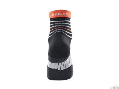 Носки женские Kailas Low-cut Polygiene Trail Running Socks Women's, Black Gray - фото