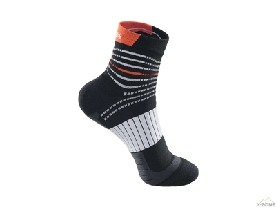 Носки женские Kailas Low-cut Polygiene Trail Running Socks Women's, Black Gray - фото