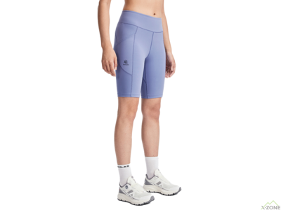 Велосипедки жіночі Kailas Trail Running Knee-length Shorts Women's, Aurora Purple - фото