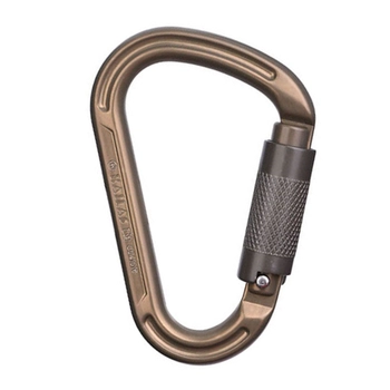 Карабін Kailas Mount TR HCA Auto Triple-lock Carabiner, Iron Gray - фото