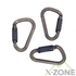 Карабін Kailas Mount TR HCA Auto Twist-lock Carabiner, Iron Gray - фото