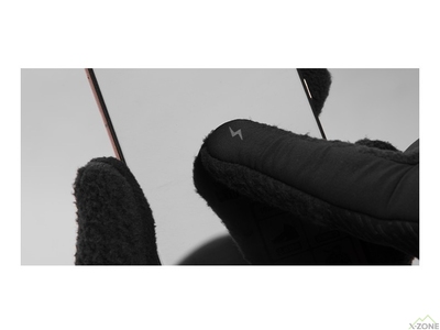 Рукавички чоловічі Kailas Windproof Berber Fleece Gloves Men's, Black (KM2364104) - фото