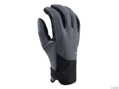 Рукавички чоловічі Kailas Wind Master II Windproof Gloves Men's, Mid Gray (KM2364101) - фото