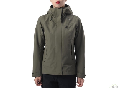 Мембранная куртка Kailas Windhunter Hardshell Jacket Women's, Deep Moss Green (KG2341206) - фото