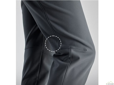 Штаны треккинговые Kailas LK Softshell Pants Women's, Black (KG2336411) - фото