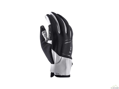 Рукавички жіночі Kailas Wind Master II Windproof Gloves Women's, Black/Mist Gray (KM2364201) - фото