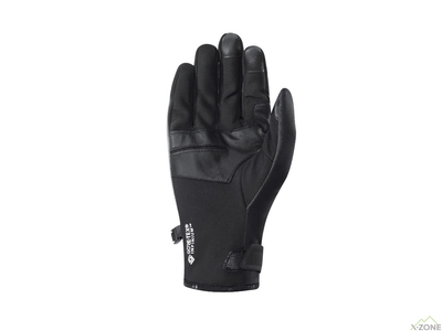 Рукавички жіночі Kailas Wind Master II Windproof Gloves Women's, Black/Mist Gray (KM2364201) - фото