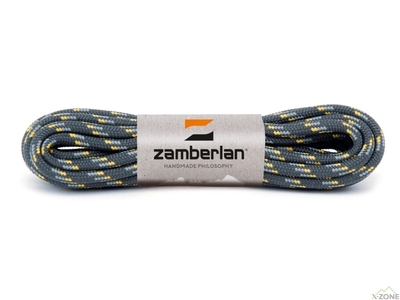 Шнурки Zamberlan Laces (125-205 cm), Grey/Yellow - фото