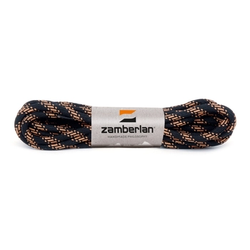 Шнурки Zamberlan Laces (125-205 cm), Black/Orange - фото